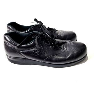 Sas Free time  Womens Walking  Lace Up Shoes Black Sz 9.5